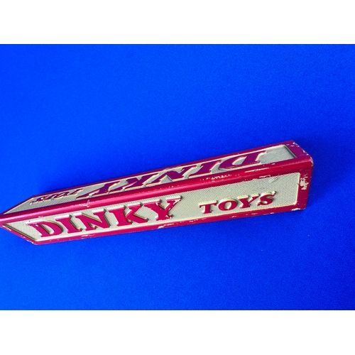 125 - Dinky Toys 0000 Dealer Sign Diecast Shop Display (2/4)