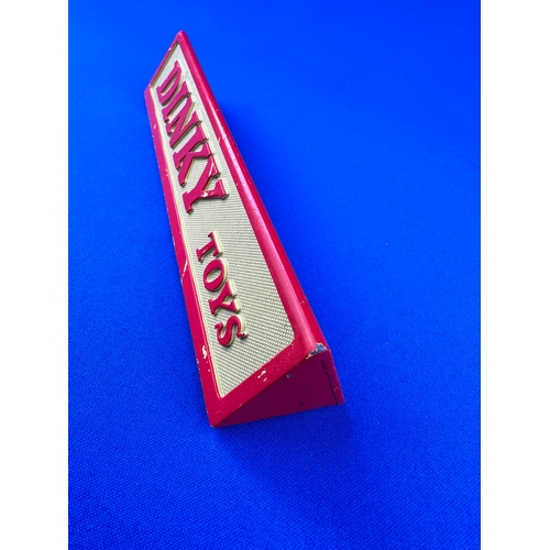 126 - Dinky Toys 0000 Dealer Sign Diecast Shop Display (3/4)