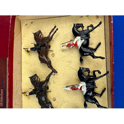 138 - Britains Mounted Soldiers Set no50: Life Gaurds & 4th Hussars