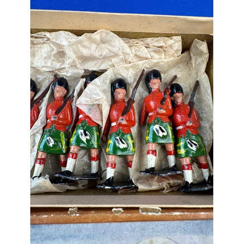 151 - Collection of Vintage Lead Scottish Military Troops