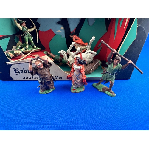 155 - Herald Models Robin Hood Figures & Box