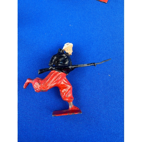 156 - Britains French Zouaves Figures x6