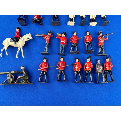 160 - Collection of Vintage Lead Military Figures including Britains