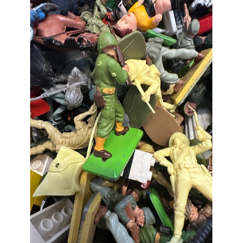 174 - Quantity of Vintage Plastic Figures including Britains