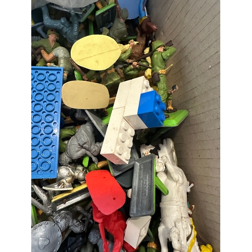 174 - Quantity of Vintage Plastic Figures including Britains