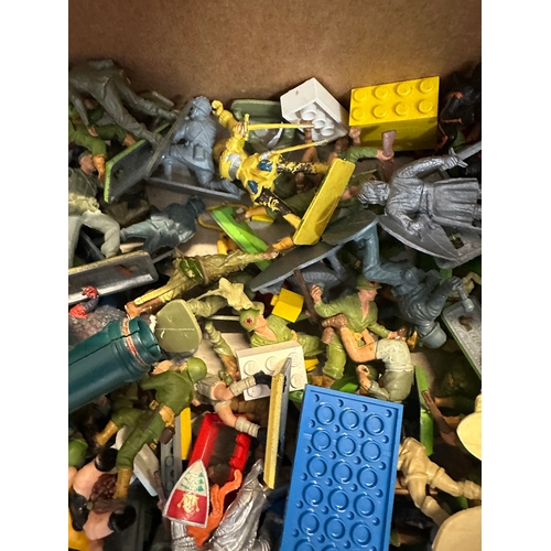 174 - Quantity of Vintage Plastic Figures including Britains