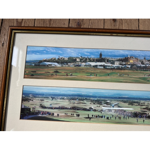 204 - Large Panoramic Photograph of St. Andrews Golf Course 