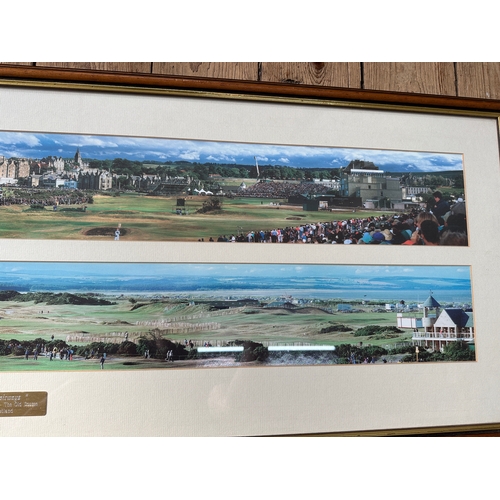 204 - Large Panoramic Photograph of St. Andrews Golf Course 