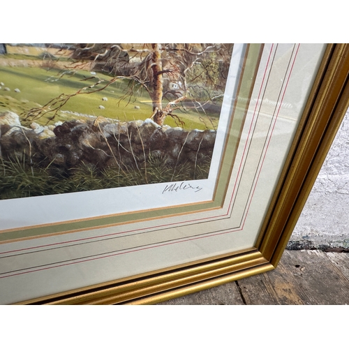 211 - Keith Melling 'Above Kettlewell' - Artist Signed in Pencil Print - 68 x 57cm to frame edges