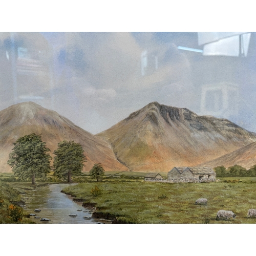 212 - Michael Milner 'Wasdale Head, Cumbria' - Artist Signed in Pencil, Limited Print - 65 x 49cm to frame... 