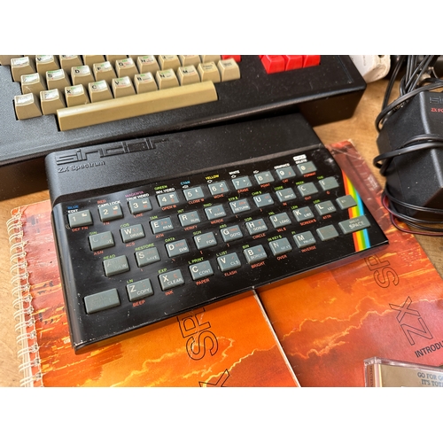 167B - Sinclair ZX Spectrum Bundle inc. Zx Spectrum Controller and Many Original Games - Paperboy, Kong, Wi... 