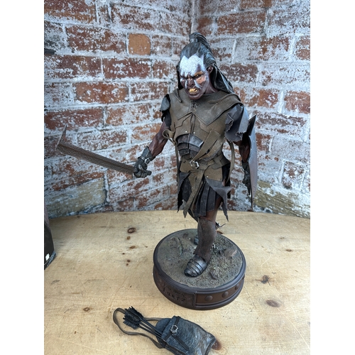 127 - Lord of The Rings Lurtz Premium Format Figure 1:4 Scale - Sideshow Collectibles Limited Edition 1202... 
