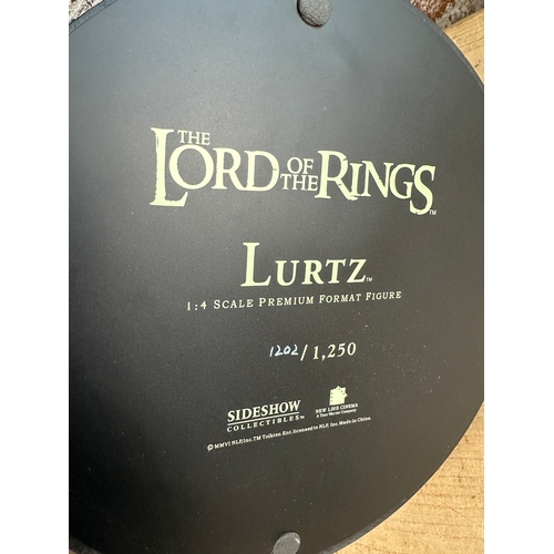 127 - Lord of The Rings Lurtz Premium Format Figure 1:4 Scale - Sideshow Collectibles Limited Edition 1202... 