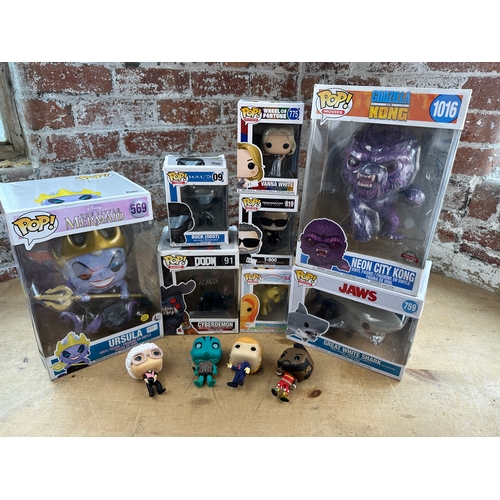 126 - Group of Boxed & Loose Funko Pop Figures