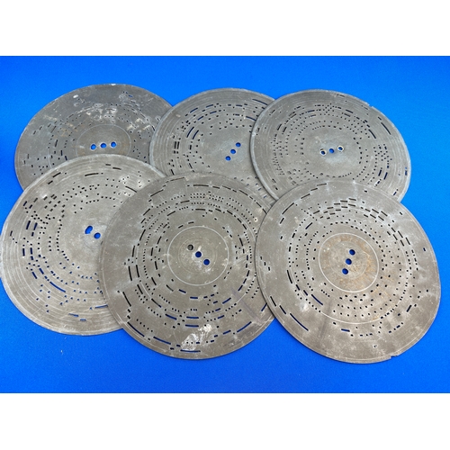 239 - 6 Polyphone Disks 22.5cm