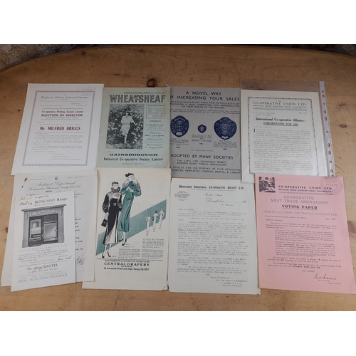 141 - Large Quantity of Early Co-operative Society Items including Correspondence, Rule Books, Vouchers an... 