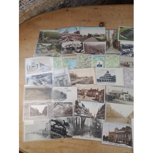 143 - Box of Antique and Vintage Topographical and Scenic Postcards