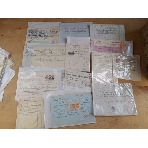 152 - Box of 19th and Early 20th Century Receipts, Bills and Statements