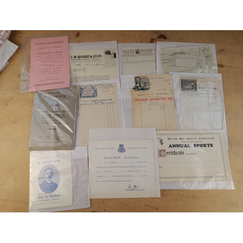 140 - Quantity of Advertising and other Ephemera