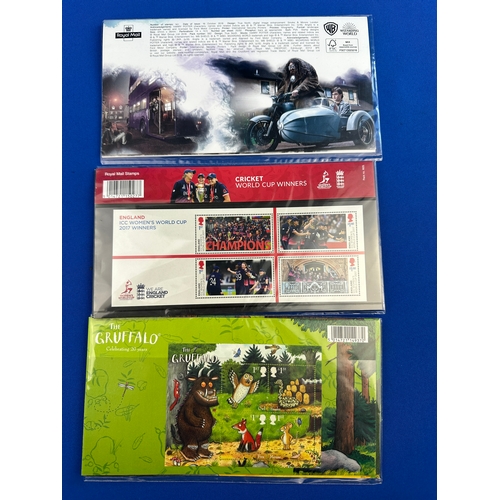 173 - Limited Edition Stamps - Gruffalo, Harry Potter & Cricket World Cup Winners