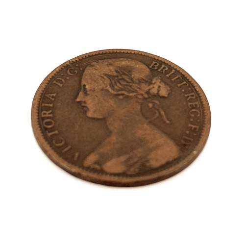 174 - Scarce 1869 Victoria Penny