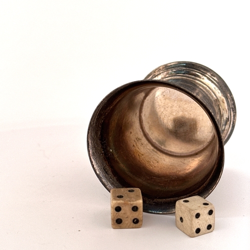 53 - Silver Dice Cup, Sheffield 1958