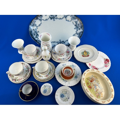 193 - Mixed Box of Ceramic Items including Royal Vienna