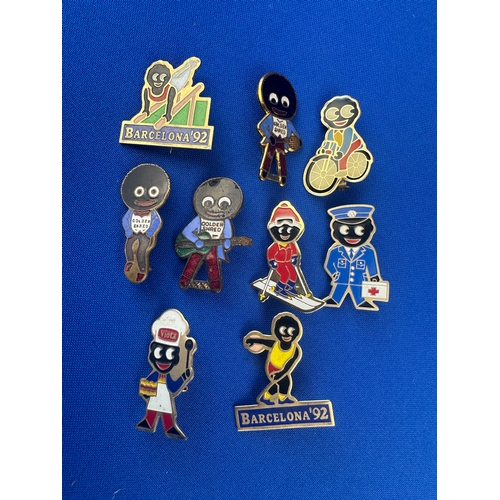 296 - Group of Assorted Golly Badges