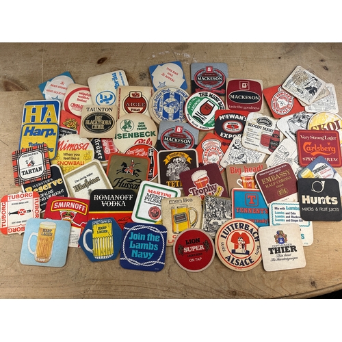 277 - Group of Vintage Beer Mats, Breweriana Interest