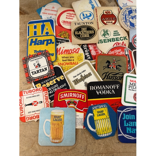 277 - Group of Vintage Beer Mats, Breweriana Interest