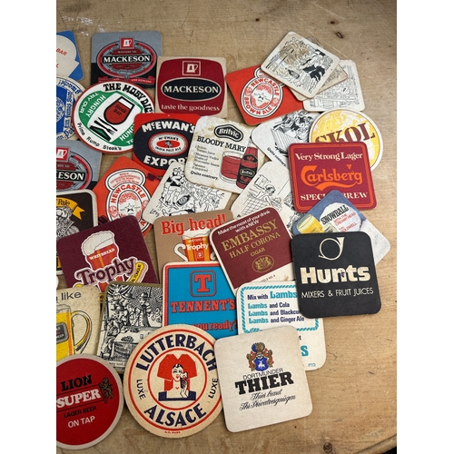 277 - Group of Vintage Beer Mats, Breweriana Interest