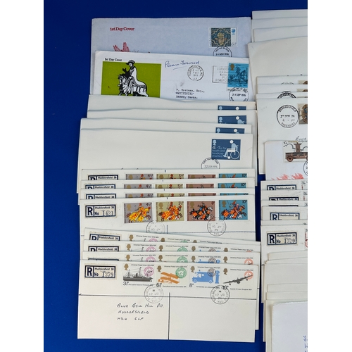 137 - Largely 1970's First Day Covers alongside 1980 - Many Repeat Issues