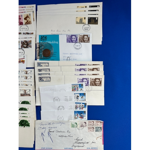 137 - Largely 1970's First Day Covers alongside 1980 - Many Repeat Issues