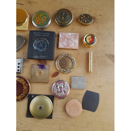 445 - Group of Approximately 20 Vintage Compacts