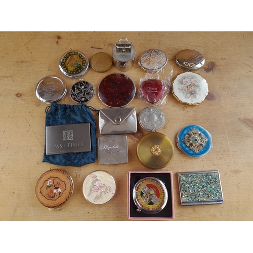 446 - Group of Approximately 20 Vintage Compacts