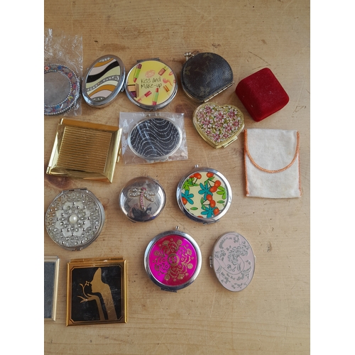 451 - Group of Approximately 20 Vintage Compacts