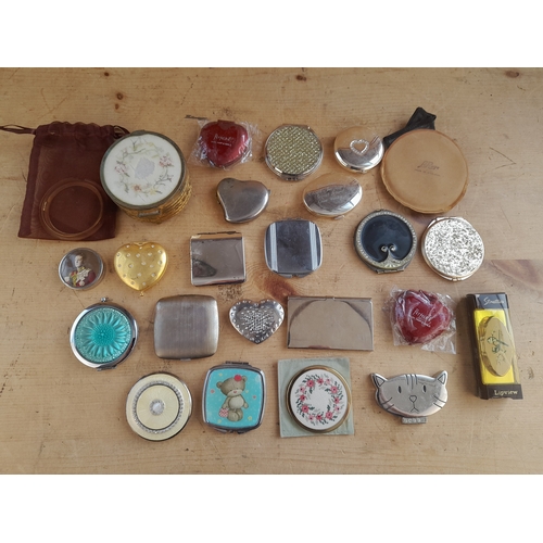 454 - Group of Approximately 20 Vintage Compacts