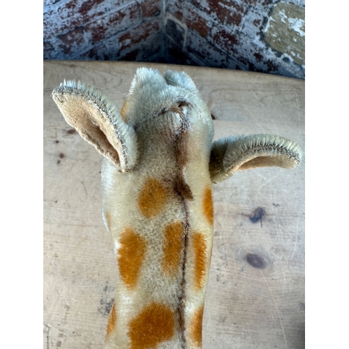 290 - Vintage Mohair Giraffe Teddy possibly Steiff