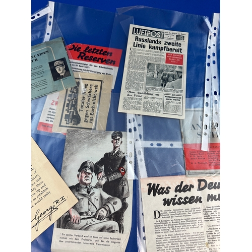 285 - Group of WW2 World War II Ephemera