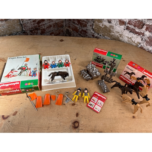 294 - Marx Toys Playpeople 1970s - Pre Playmobil - Boxed