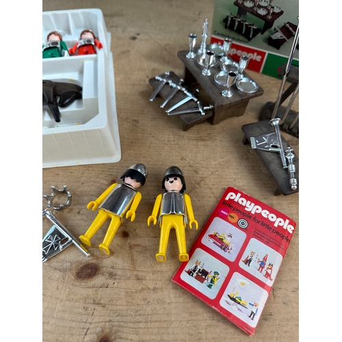 294 - Marx Toys Playpeople 1970s - Pre Playmobil - Boxed