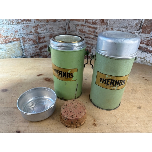 479 - Two Vintage Thermos Food Flasks