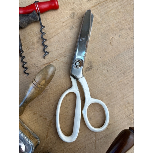 483 - Group of Vintage Corkscrews, Bottle Openers, Nutcrackers etc.