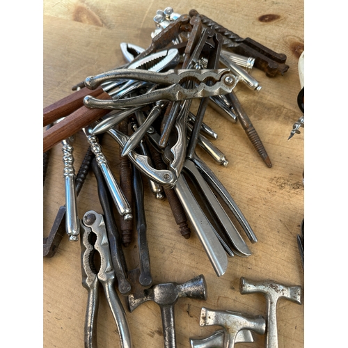 483 - Group of Vintage Corkscrews, Bottle Openers, Nutcrackers etc.