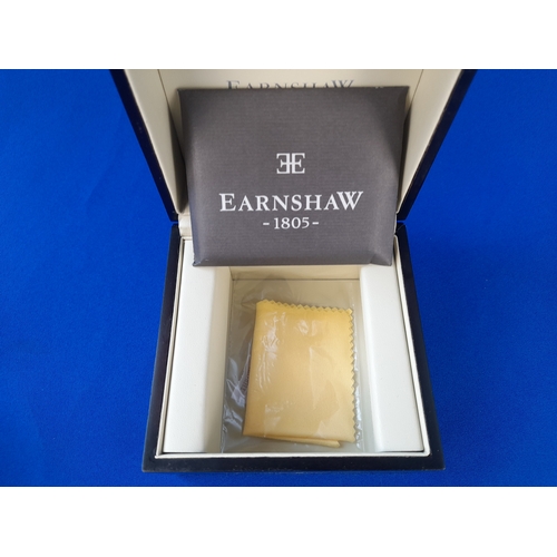 218 - Boxed As New Earnshaw Tuscany Gold Tone Automatic Wrist Watch ES-8015-03