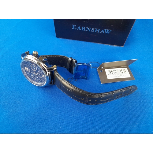 224 - Boxed As New Earnshaw Longcase Mens Automatic Wrist Watch ES-0016-07