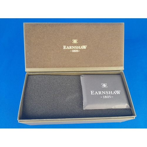 233 - Boxed As New Earnshaw Cornwell Automatic Wrist Watch and Pen Set ES-8104-04