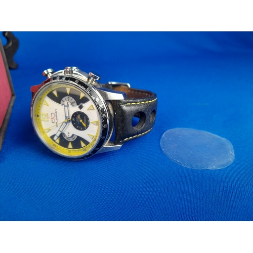 236 - Boxed DeLorean DL05-1063 Automatic Wrist Watch