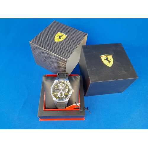 263 - Boxed As New Scuderia Ferrari Mens Speciale Wrist Watch 0830355