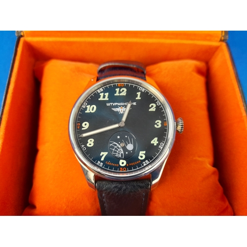 266 - Boxed Sturmanskie Yuri Gagarin Limited Edition Quartz Wrist Watch VD78/6811421